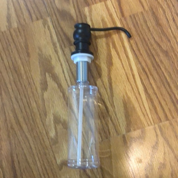 Matte Black Soap Dispenser - Picture 2 of 2